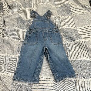 Kids Blue Denim Overalls